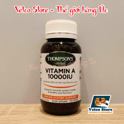 Viên uống bổ sung Vitamin A Thompson 150 viên 6