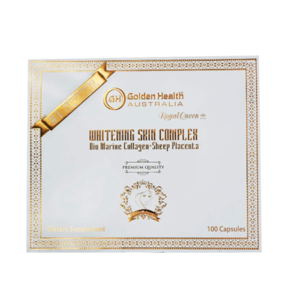 Viên uống trắng da Golden Health Bio Marine Collagen Sheep Placenta 100 viên 2
