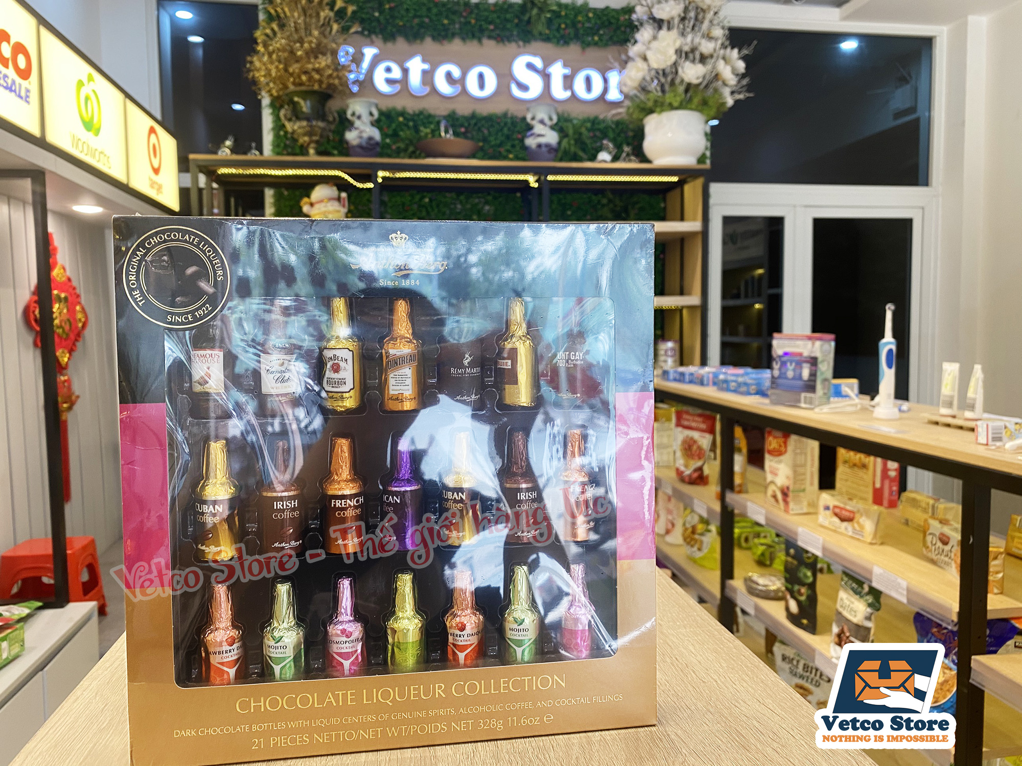 Chocolate rượu Anthon Berg 21 chai 3