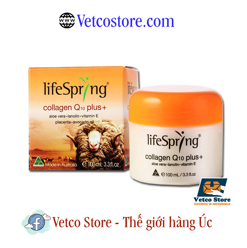 Kem Dưỡng Da Lifespring Collagen Q10 100ml 1