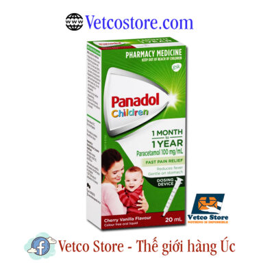 Panadol 1 tháng đến 1 tuổi vị dâu 20ml 1