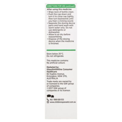 Panadol 1 tháng đến 1 tuổi vị dâu 20ml 4