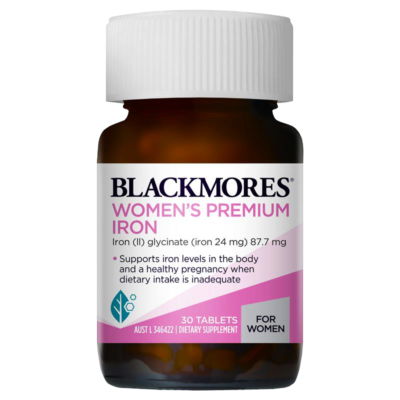 Blackmores Women Premium Iron - Viên uống bổ sung sắt dành cho bà bầu 30 viên 2