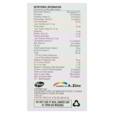 Centrum for Men 60 viên 3