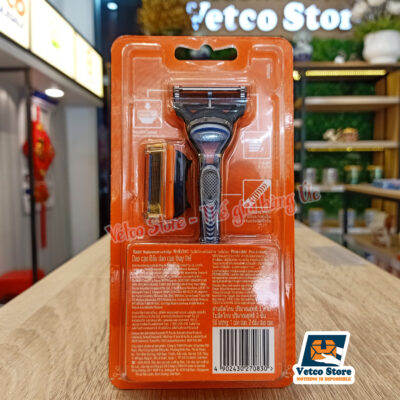 Dao cạo râu Gillette Fusion 5 Vỉ 2 đầu dao cạo 8