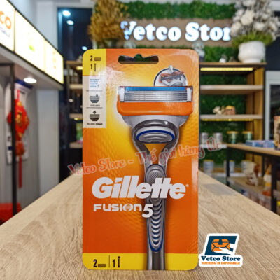 Dao cạo râu Gillette Fusion 5 Vỉ 2 đầu dao cạo 9