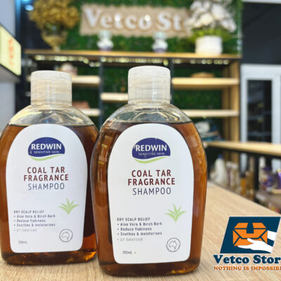 Dầu gội đầu redwin coal tar3
