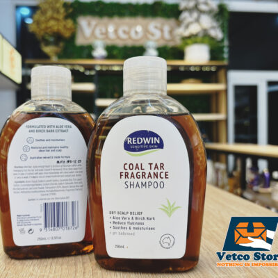Dầu gội đầu redwin coal tar4