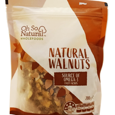 Hạt óc chó Natural Walnuts Úc 200g Mẫu mới 2