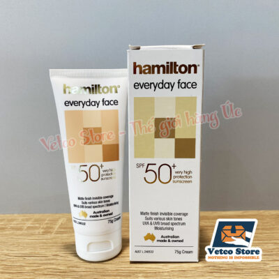 Kem Chống Nắng HAMILTON SPF 50 75g 3