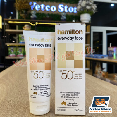 Kem Chống Nắng HAMILTON SPF 50 75g 4