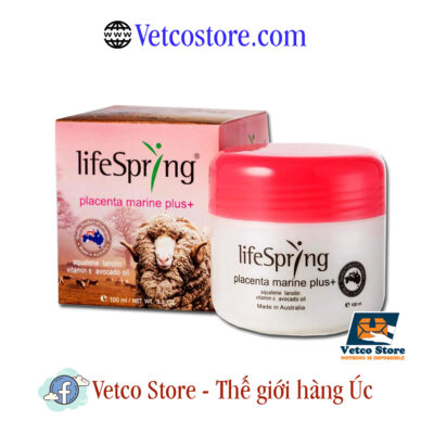 Kem Dưỡng Ẩm Làm Trắng Da LifeSpring Placenta Marine Plus 100ml 1
