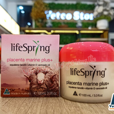 Kem Dưỡng Ẩm Làm Trắng Da LifeSpring Placenta Marine Plus 100ml 3