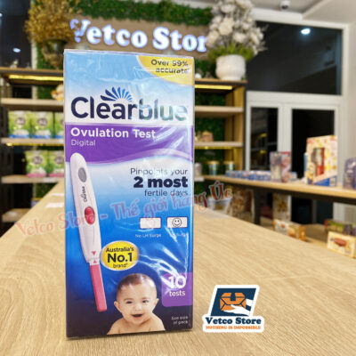 Set 10 que thử rụng trứng Clearblue 2 MOST 3