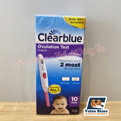 Set 10 que thử rụng trứng Clearblue 2 MOST 4