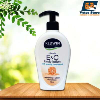 Sữa Dưỡng Thể Trắng Da Vitamin E & Vitamin C Body Lotion Redwin 400ml