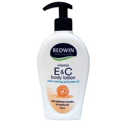 Sữa dưỡng thể làm sáng da Vitamin E và Vitamin C Body lotion Redwin 400ml 2