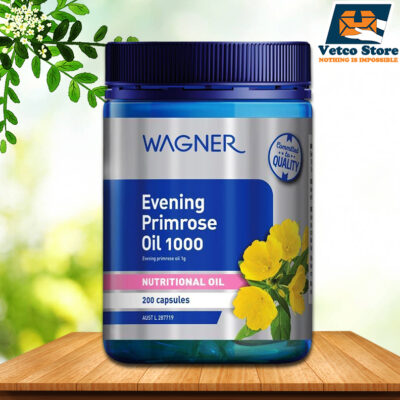 Tinh Dầu Hoa Anh Thảo Wagner Hộp 200 viên