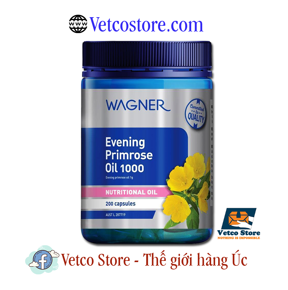 Tinh dầu hoa anh thảo Wagner 200 viên 1