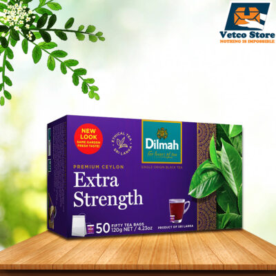 Trà Dilmah Premium Ceylon Extra Strength 50 gói 120g