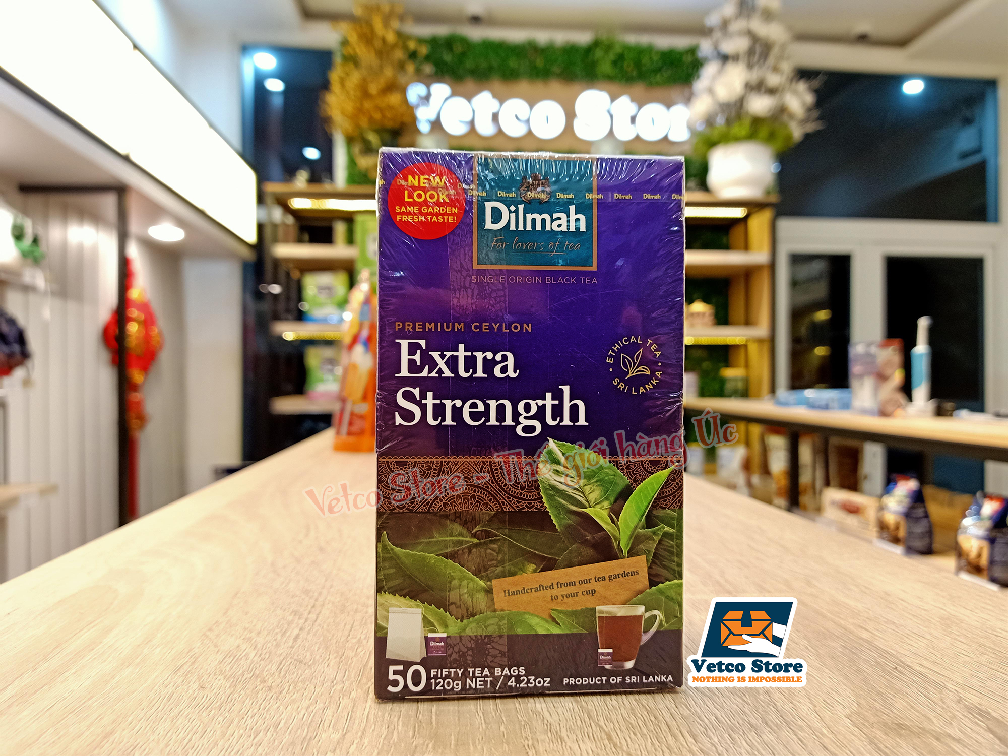 Trà Dilmah Premium Ceylon Extra Strength 50 gói 120g 4