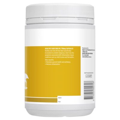 Viên uống Healthy Care Emu Oil 750mg 300v 4