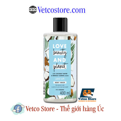 Sữa tắm Love Beauty and Planet Petal Soft 400ml 1