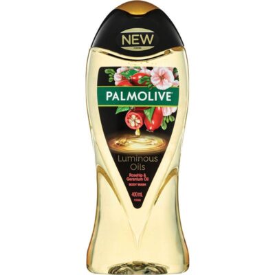 Sữa tắm Palmolive Luminous Oil Rosehip and Geranium Oil 400ml 2