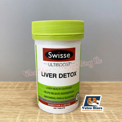 Swisse Liver Detox 200 viên 4