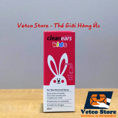 Xịt Hỗ Trợ Tan Ráy Tai Clean Ears Kids 30ml 3