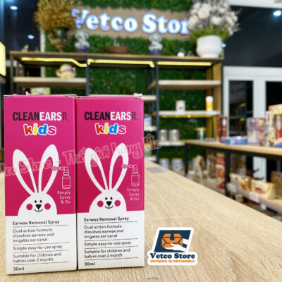 Xịt Hỗ Trợ Tan Ráy Tai Clean Ears Kids 30ml 4