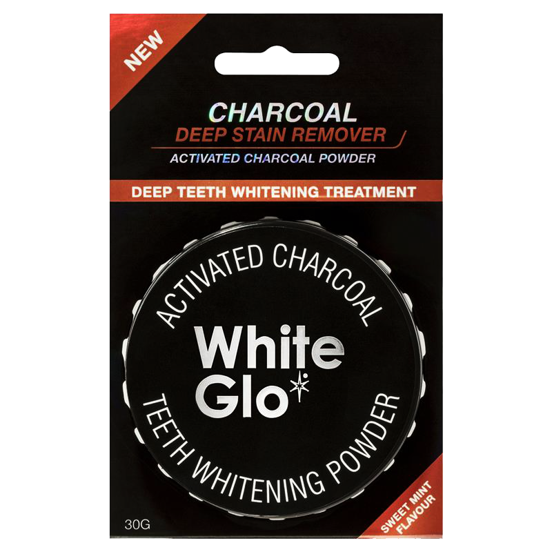 Bột làm trắng răng Than hoạt tính White Glo 30g 2
