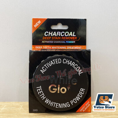 Bột làm trắng răng Than hoạt tính White Glo 30g 7