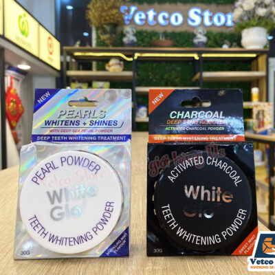 Bột làm trắng răng White Glo 30g 2 loại 3