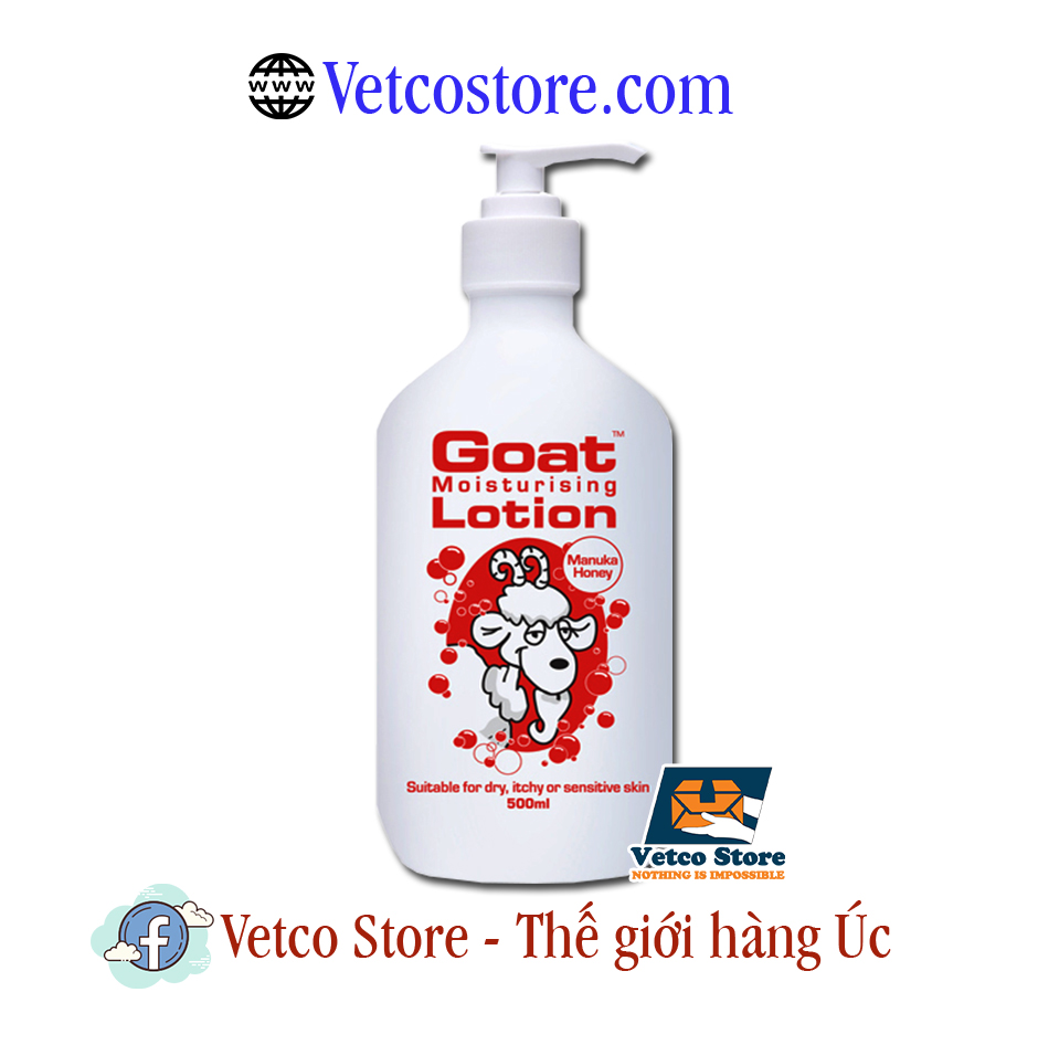 Dưỡng thể Goat Moisturizing Lotion Mật ong Manuka 500ml 1