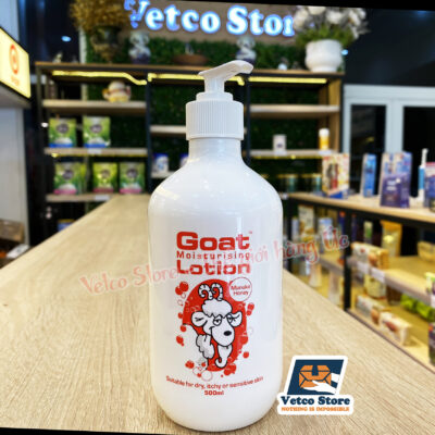 Dưỡng thể Goat Moisturizing Lotion Mật ong Manuka 500ml 4