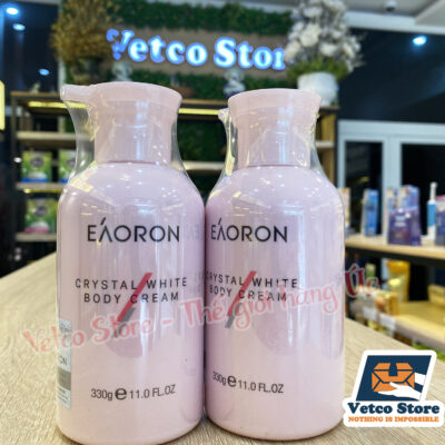 Kem Dưỡng Thể Trắng Da Eaoron Crystal White Body Cream 330g 6