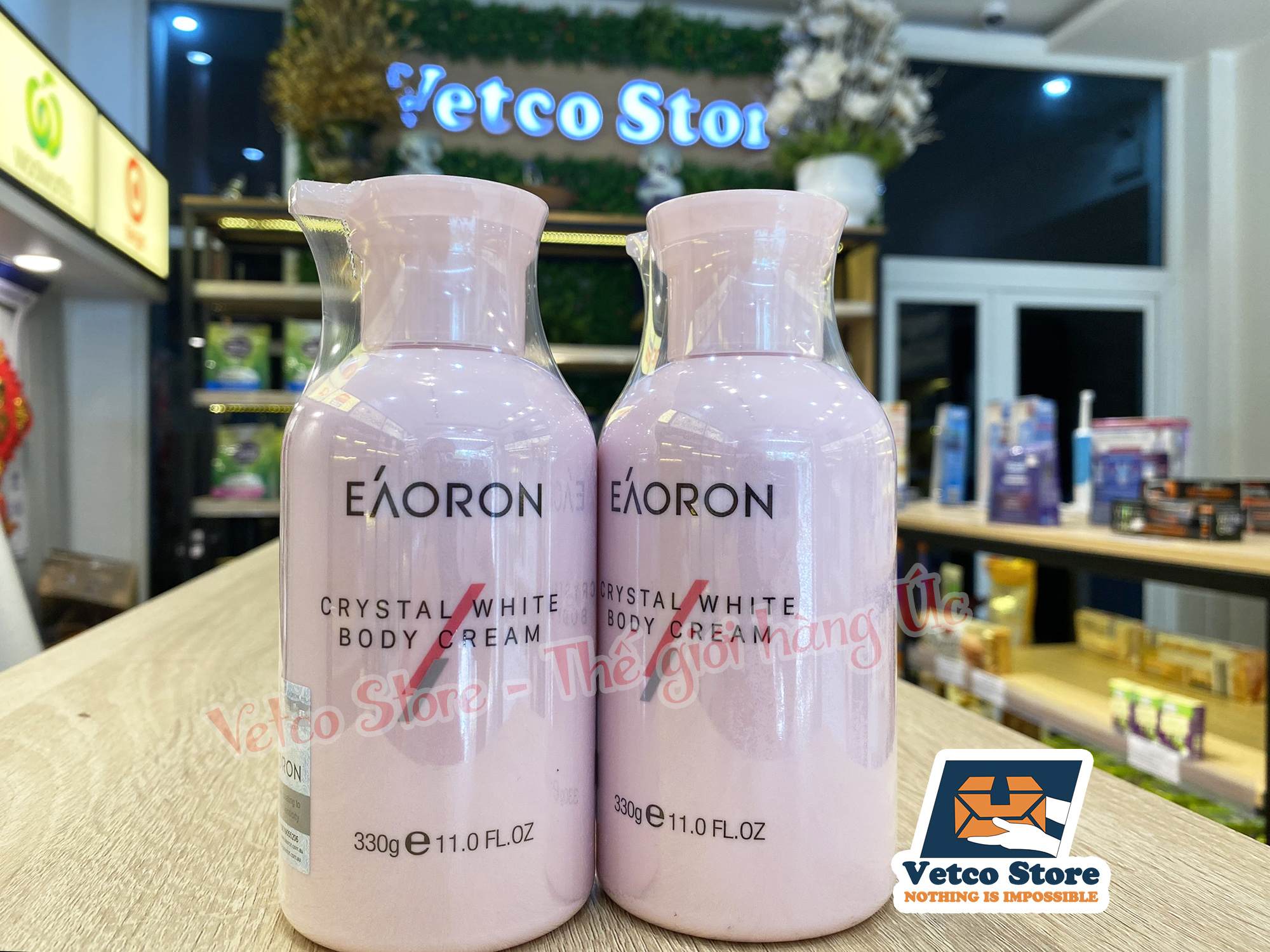Kem Dưỡng Thể Trắng Da Eaoron Crystal White Body Cream 330g 6