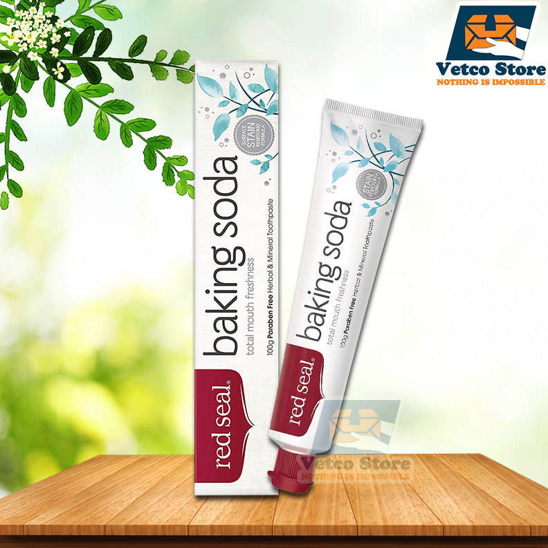Kem đánh răng Red Seal Baking Soda 100g