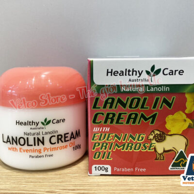 Kem nhau thai cừu Lanolin và Tinh dầu hoa anh thảo Healthy Care 100g 5