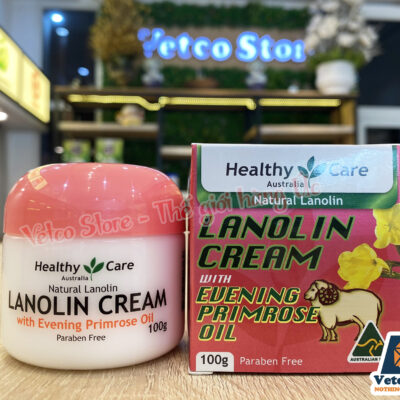 Kem nhau thai cừu Lanolin và Tinh dầu hoa anh thảo Healthy Care 100g 6