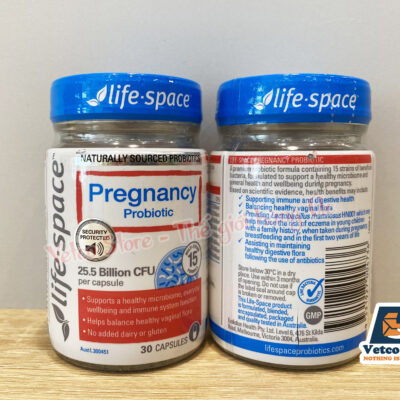Men vi sinh cho bà bầu LifeSpace Pregnnacy Probiotic 30 viên 5-1