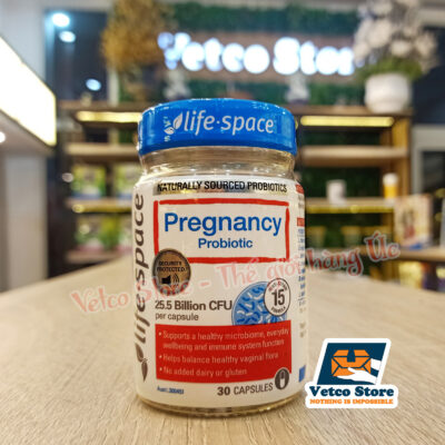 Men vi sinh cho bà bầu LifeSpace Pregnnacy Probiotic 30 viên 5
