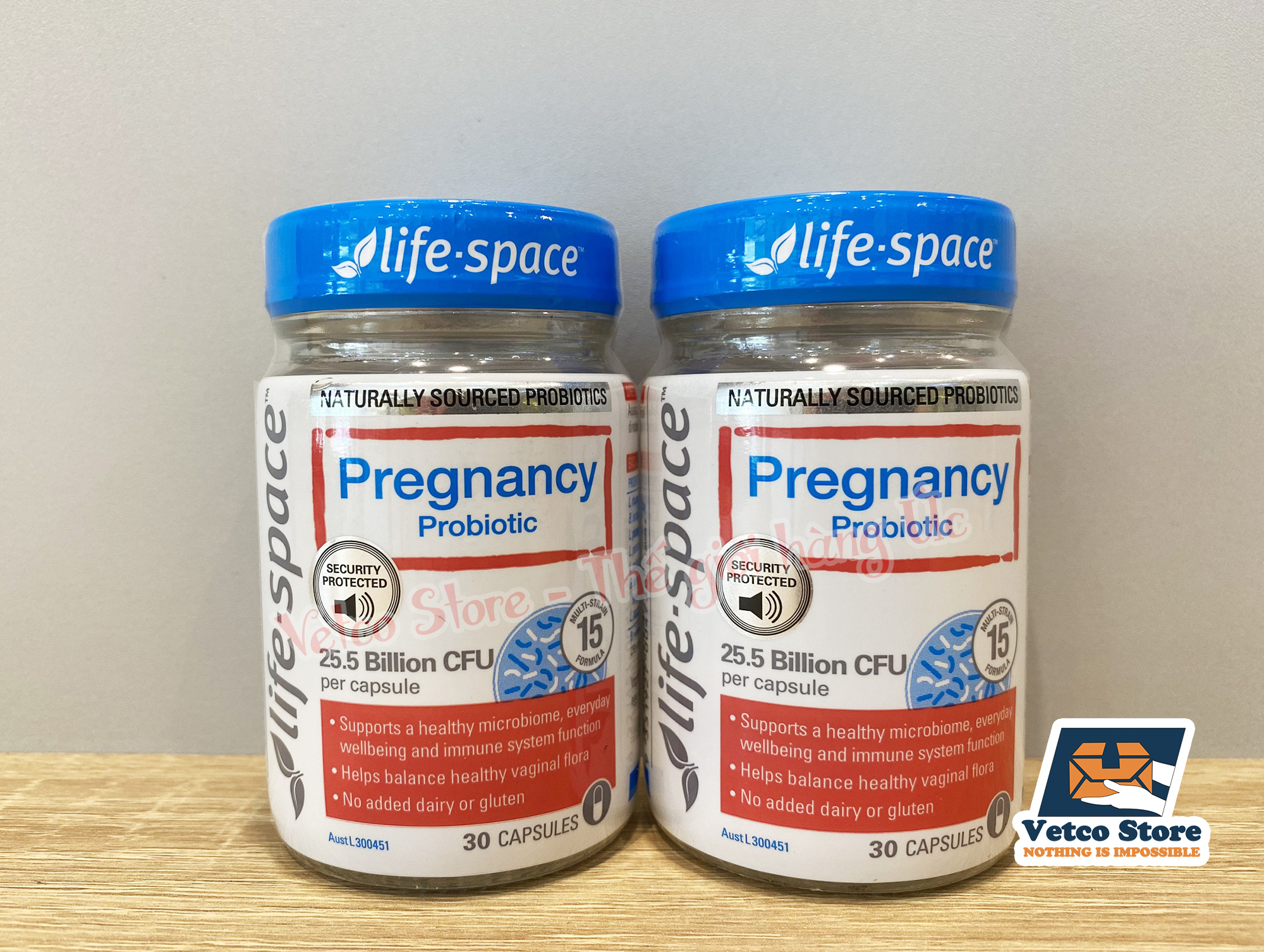 Men vi sinh cho bà bầu LifeSpace Pregnnacy Probiotic 30 viên 6-1