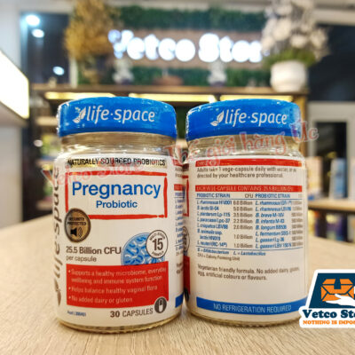 Men vi sinh cho bà bầu LifeSpace Pregnnacy Probiotic 30 viên 6