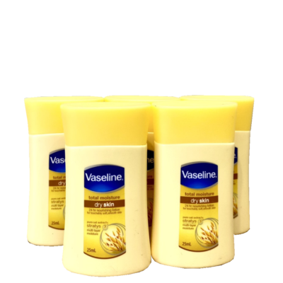 Dưỡng thể Vaseline Total Moisture Dry Skin mini size 25ml 3