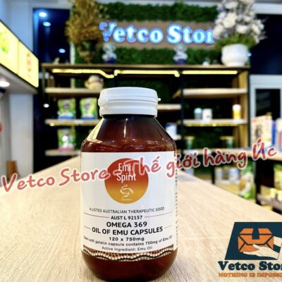 Emu Spirit Omega 3 6 9 750MG Hộp 120 Viên3
