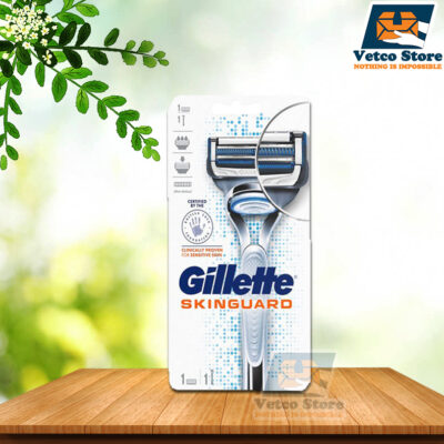 Set dao cạo râu Gillette Skinguard 1 cán + 1 lưỡi dao cạo