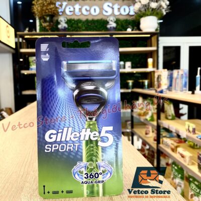 Set dao cạo râu Gillette Sport 1 lưỡi dao cạo1