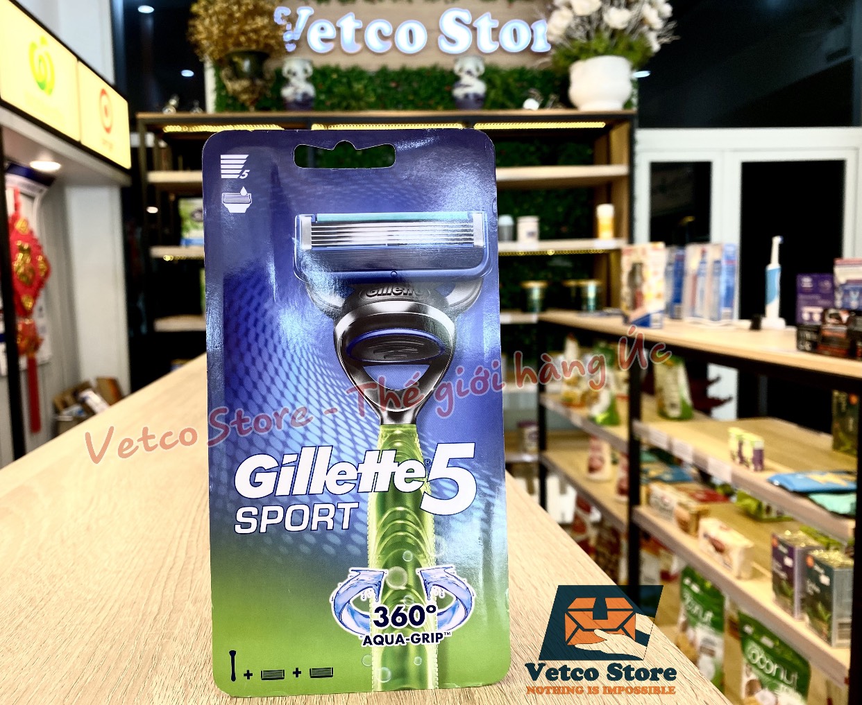 Set dao cạo râu Gillette Sport 1 lưỡi dao cạo1